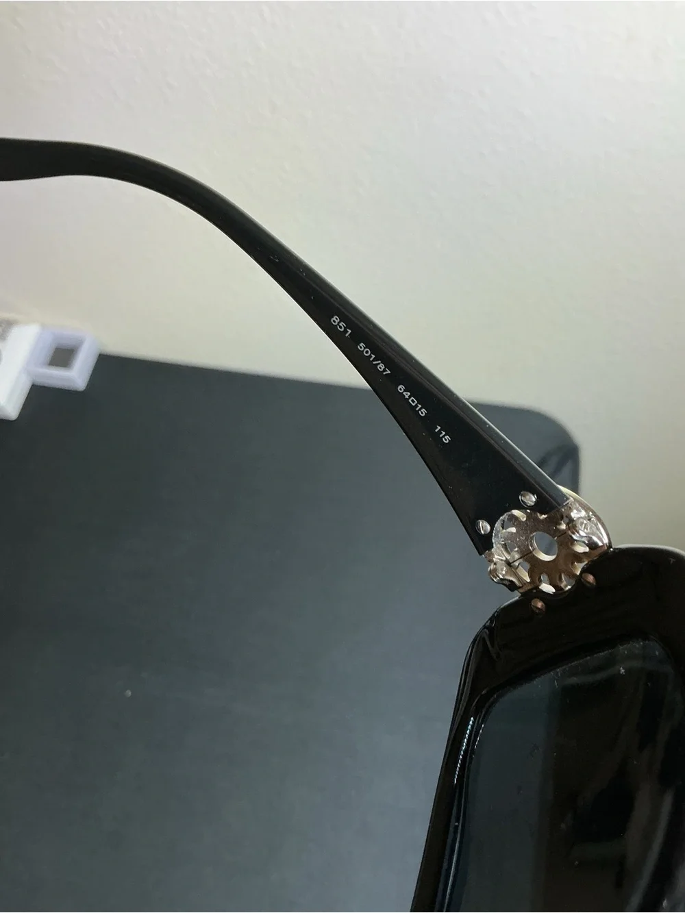 Bulgari Black and Silver Designer Sunglasses - Women's Luxury Eyewear